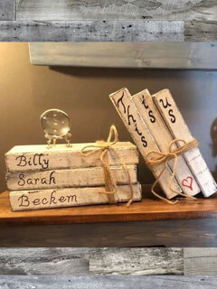 Farmhouse Book Stacks