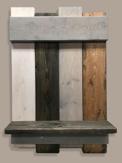 Paw Shelf - Sketchy White