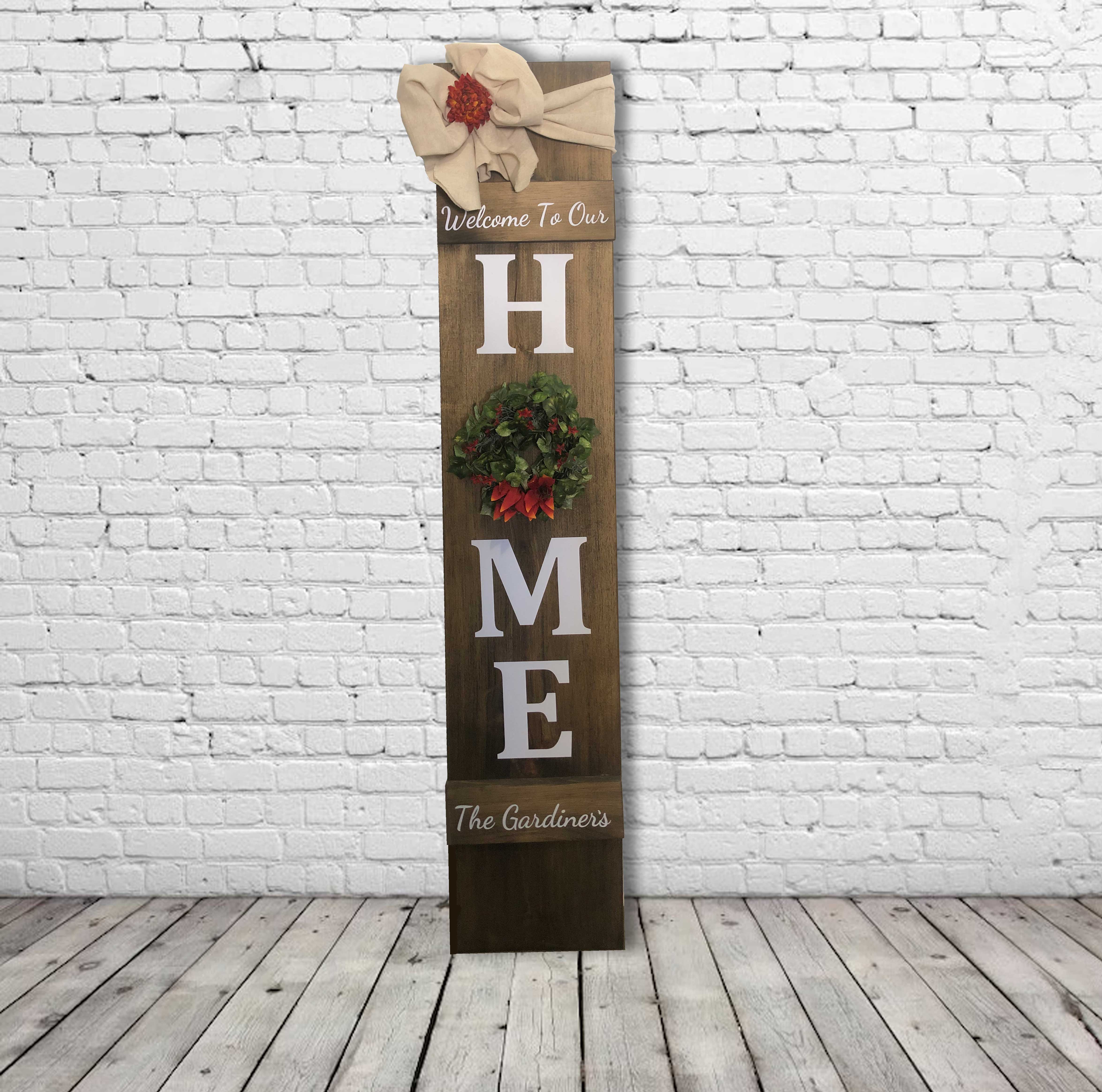 Porch Entrance Welcome Signs