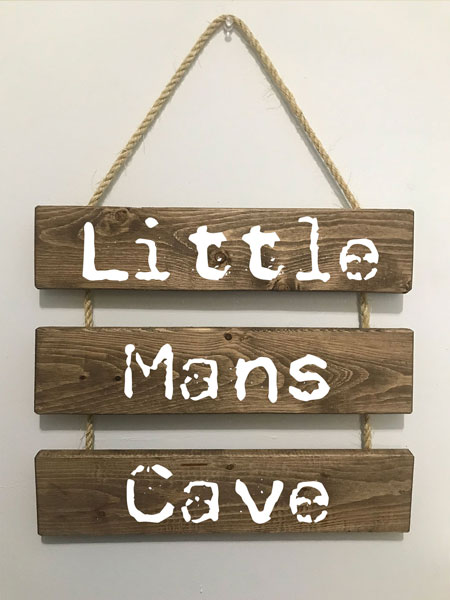 Hanging Wooden Signs