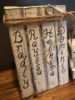 Farmhouse Book Stacks