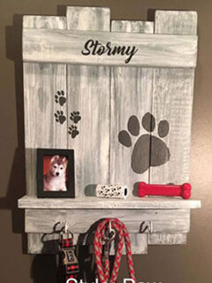 Paw Shelf - Sketchy White