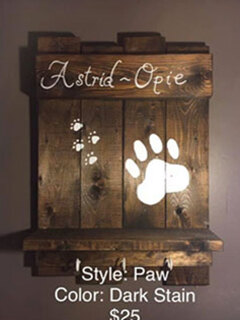 Paw Shelf - Sketchy White