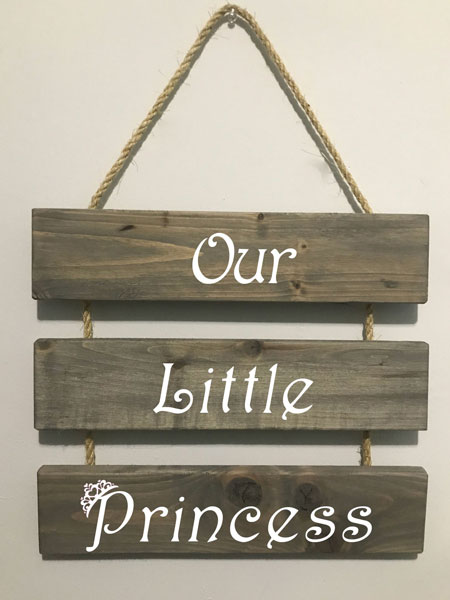 Hanging Wooden Signs