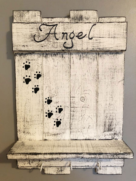 Paw Shelf - Sketchy White