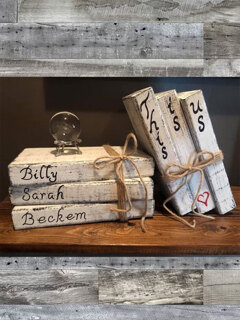 Farmhouse Book Stacks